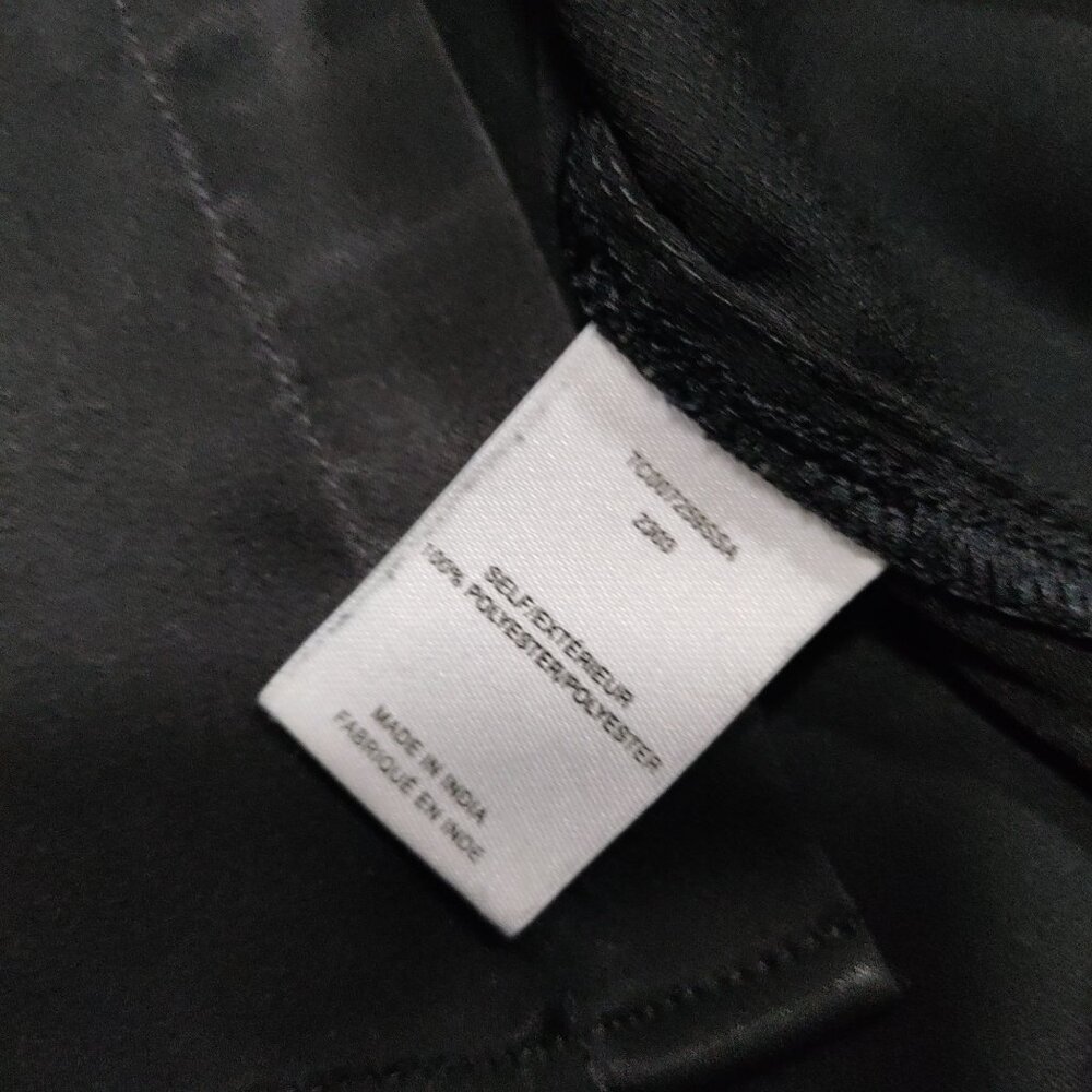 Derek Lam 10 Black Long-Sleeve Button-Up Blouse With Chest Pockets S - Picture 14 of 16